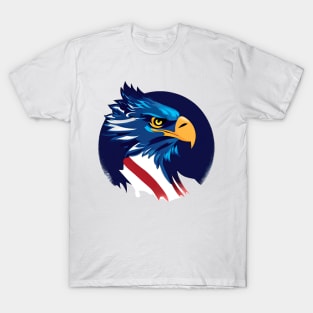 American Bald Eagle Flag T-Shirt